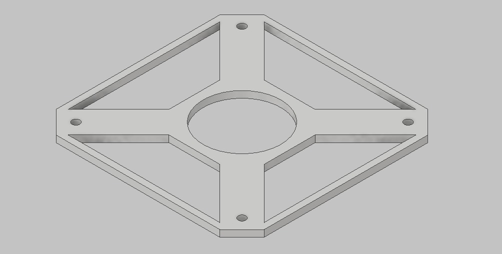 Free 3D file CPU Cooler mounting holes conversion to lga 1150, 1156, and 1151 🖥️ ・Object to