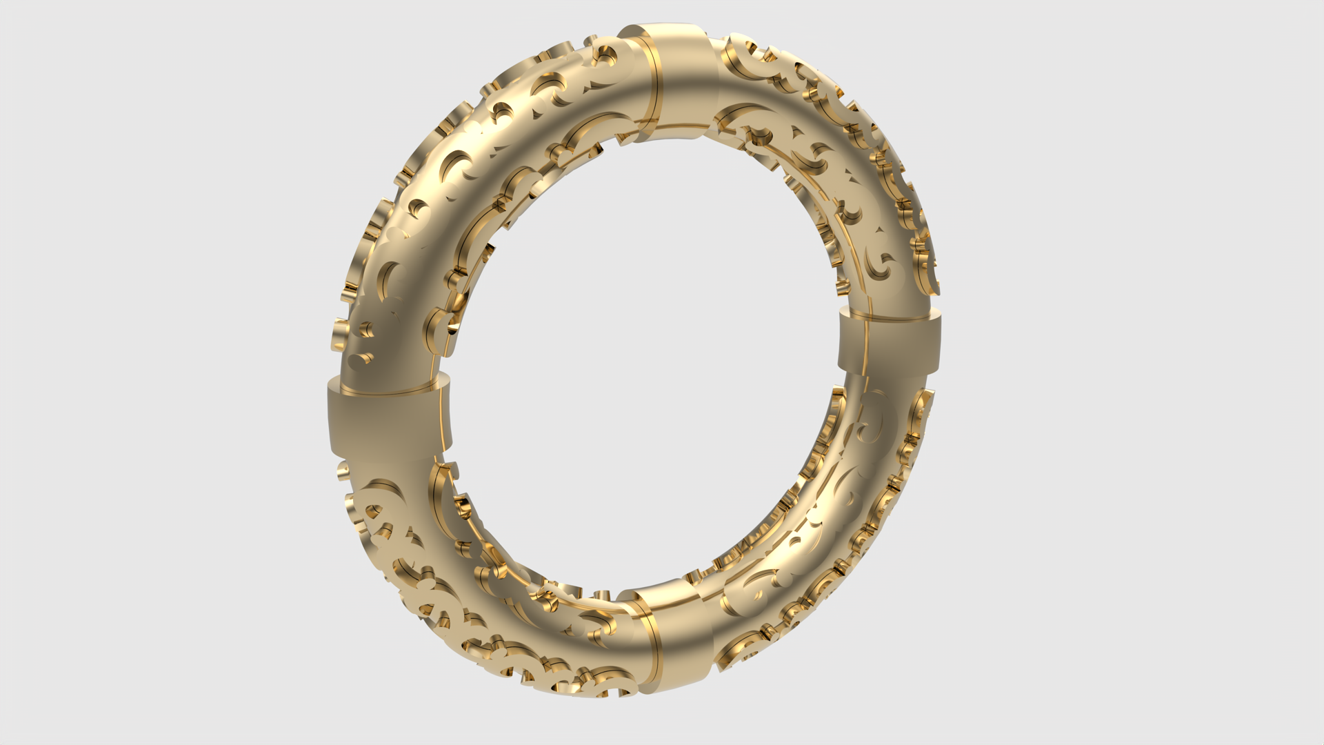 Vr Ring Pattern 3D file Intricate Weave Pattern Ring 3D print 💍 ・3D printable model to ...