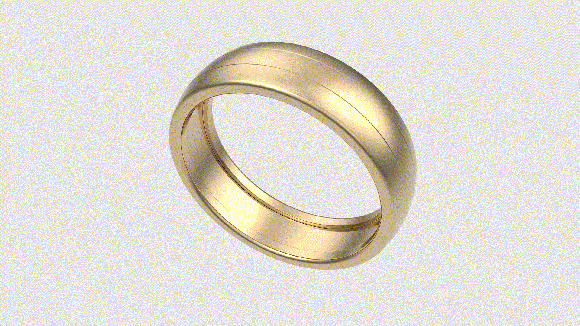 Ring Rasterized 3D file Wide Band Contemporary Ring 3D print 💍 ・3D printable model to ...