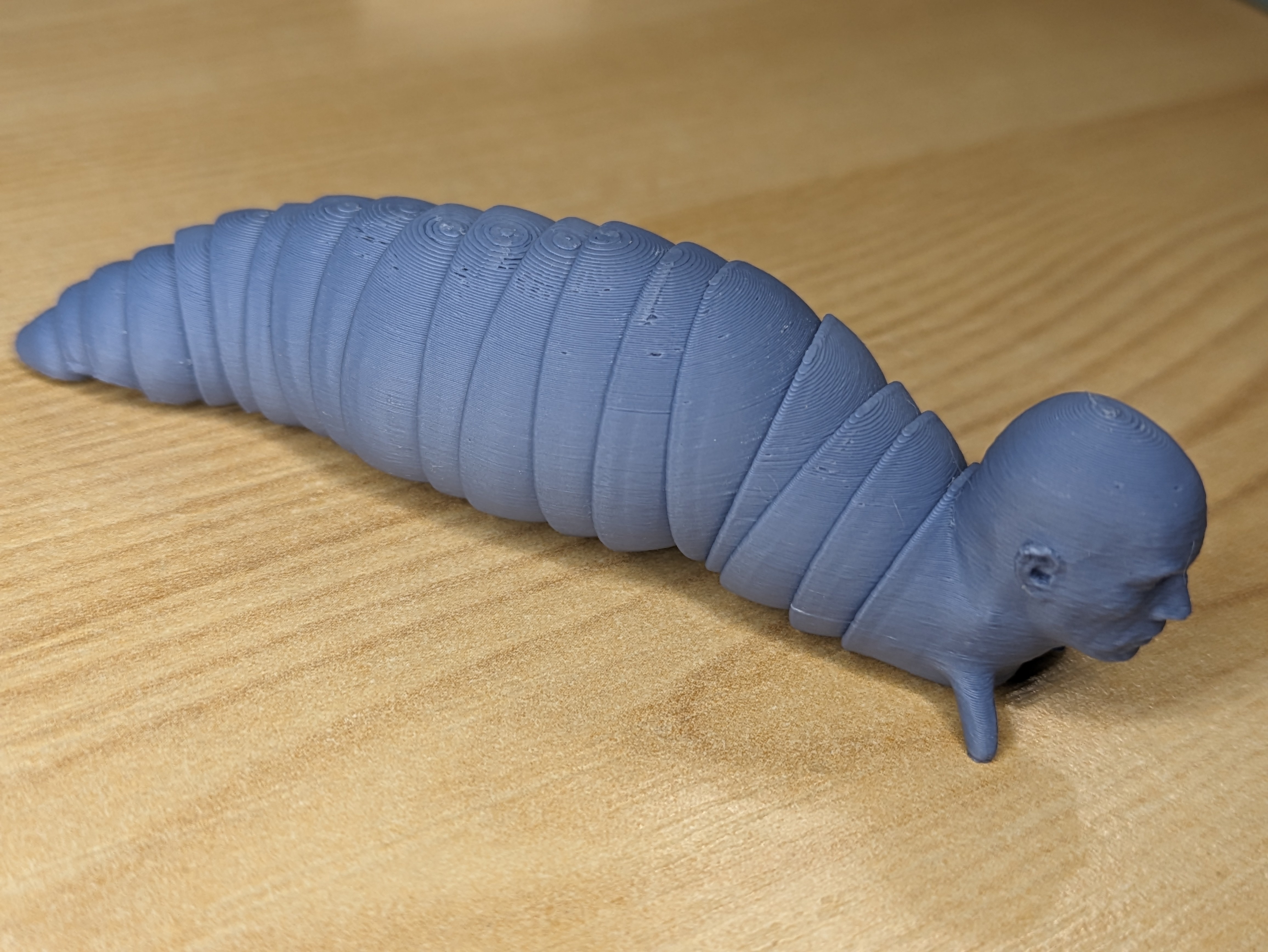 The Rook Slug 3D printing Friendly Articulated Rug (Rock Slug)・Cults