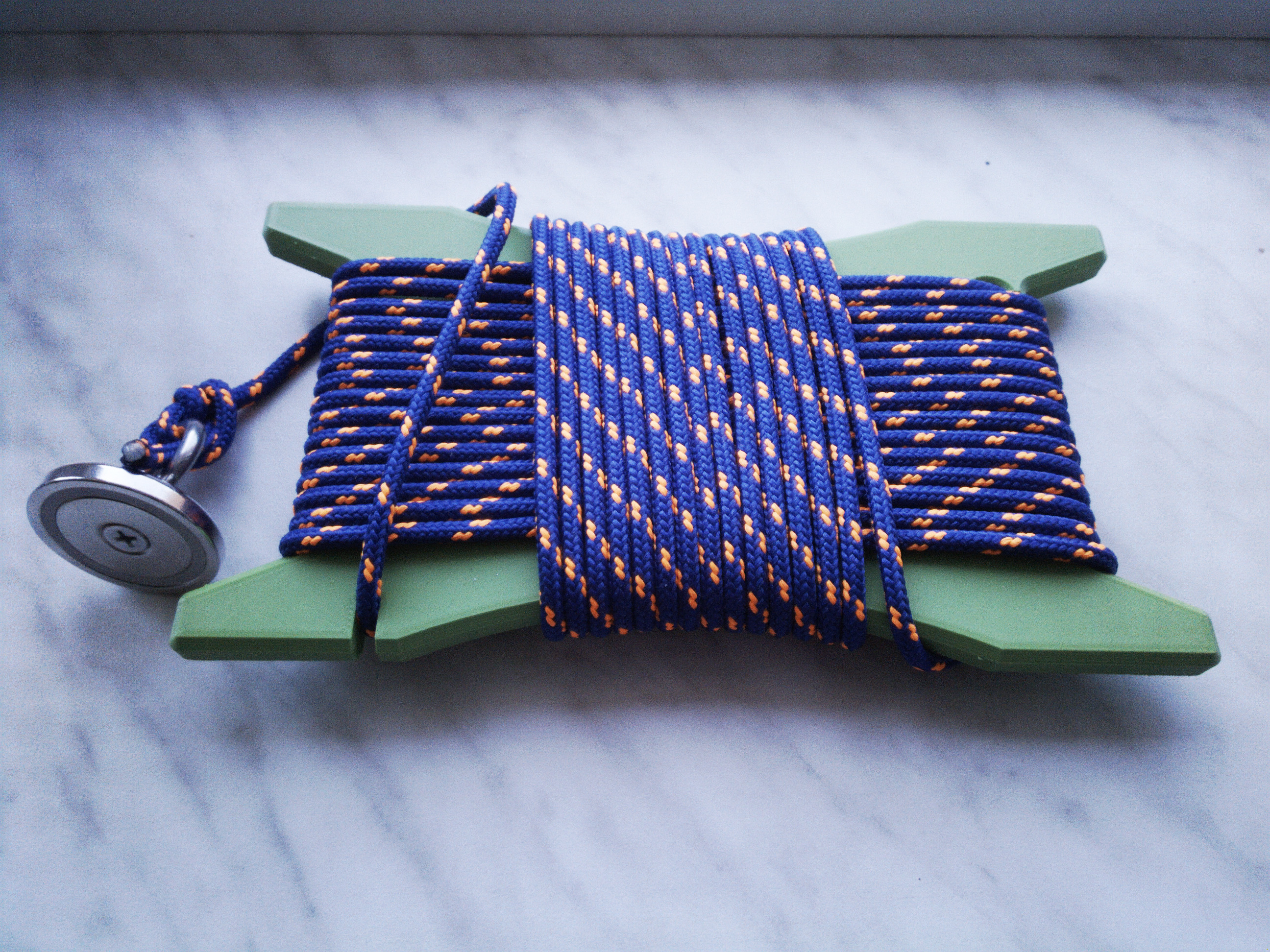 3D print Rope Winder / Storage for Magnet Fishing・Cults