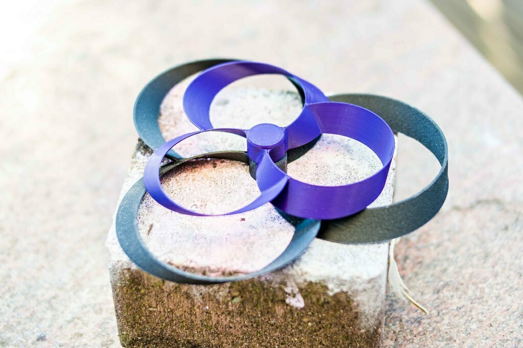 STL-Datei Toroidal Rotor 4 Starker Flugpropeller kostenlos ⚙️ ・Modell ...