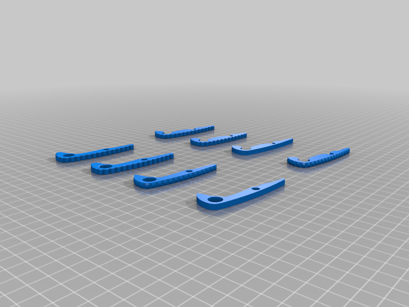 Free 3D file Spyderco Paramilitary 2 different Backspacer 🔪・3D print