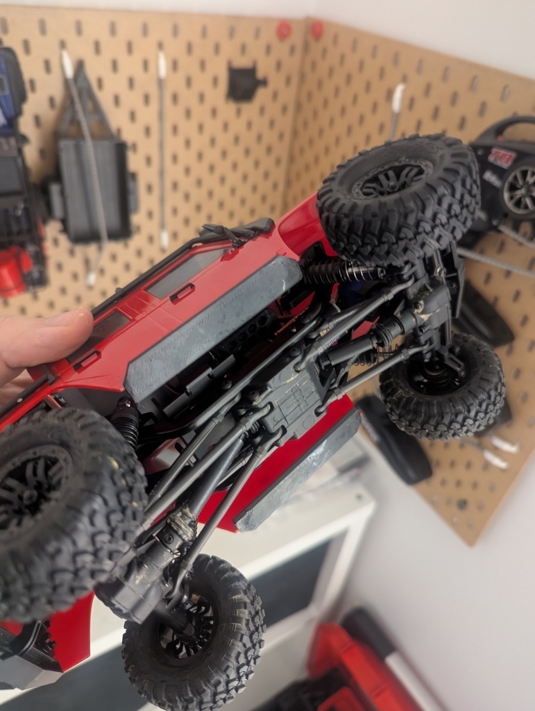 🚁 TRX4M Defender Body Clips and sliders・Free 3D File for ・Cults