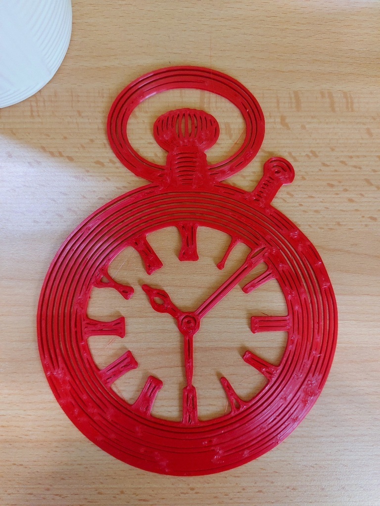 Free 3D file Pocket watch / Kapesní hodinky wall decoration ⌚・3D print ...