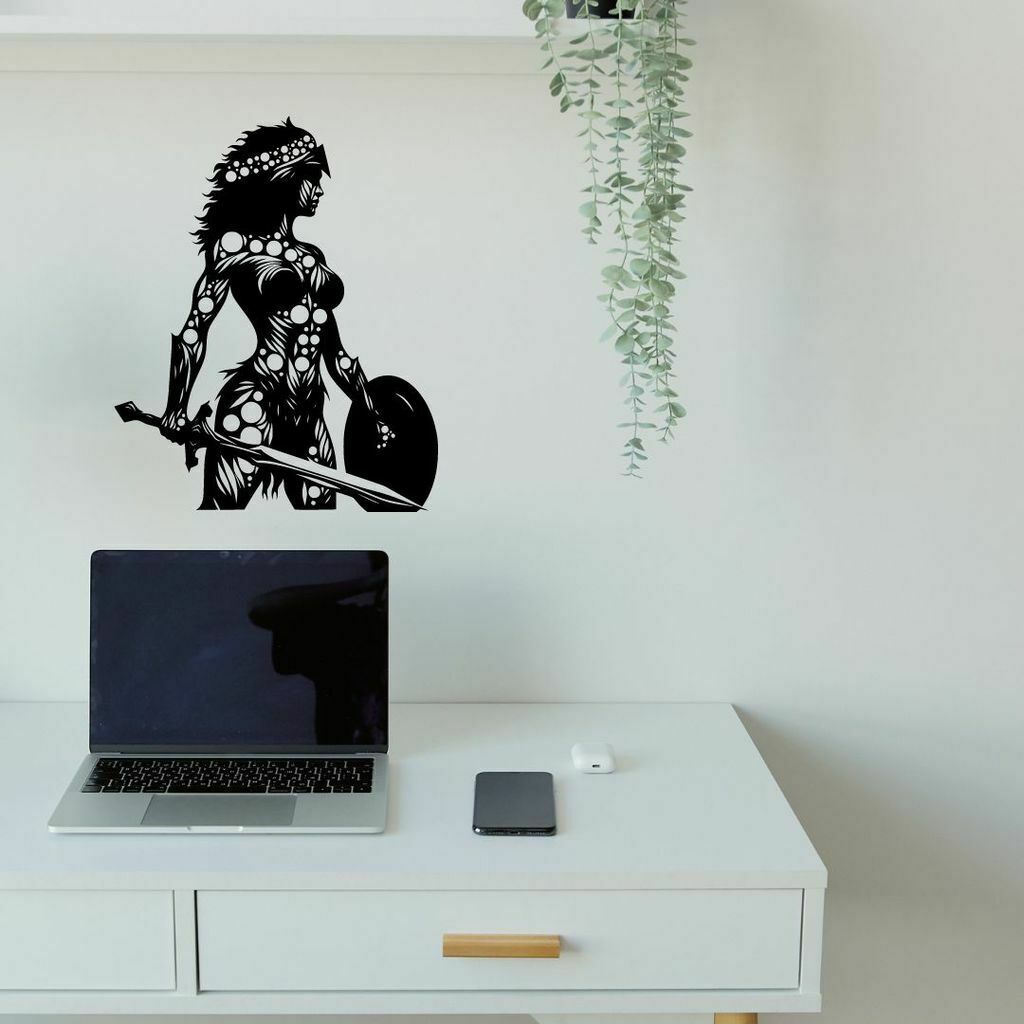 Free 3D file Warrior woman / Amazonka wall or table decoration 👩・3D