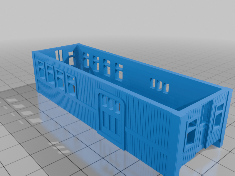 🚗 1860s/1880s Athearn Overton RPO Car (HO SCALE)・Free 3D File for ・Cults