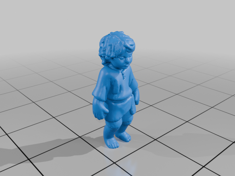 🧒 Child Boy NPC (DND / TTRPG)・Free 3D File for ・Cults