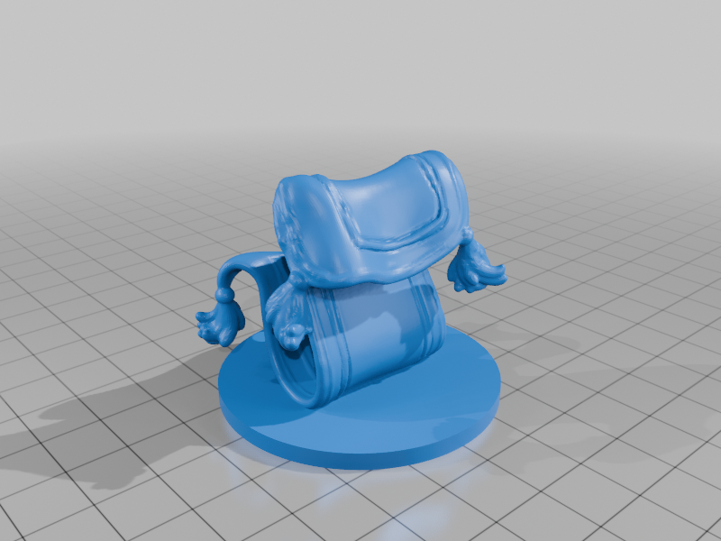 🎲 Animated Rug / Rug of Smothering (DND / TTRPG)・Free 3D File for ・Cults