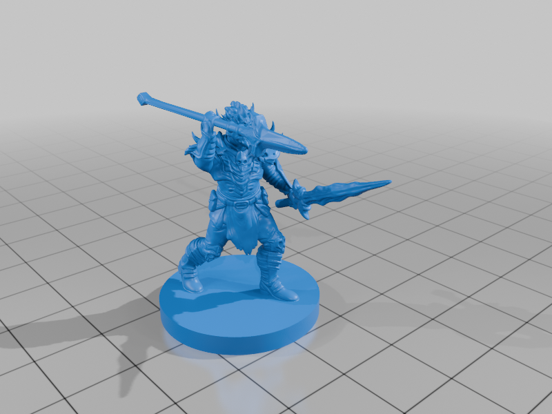 🎲 Doomguard Rot Blade (DND / TTRPG)・Free STL File for 3D printing・Cults