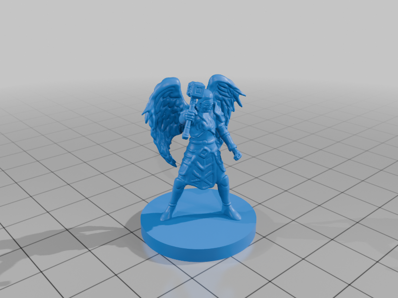👼 Deva, Angel (DND / TTRPG)・Free 3D File for ・Cults