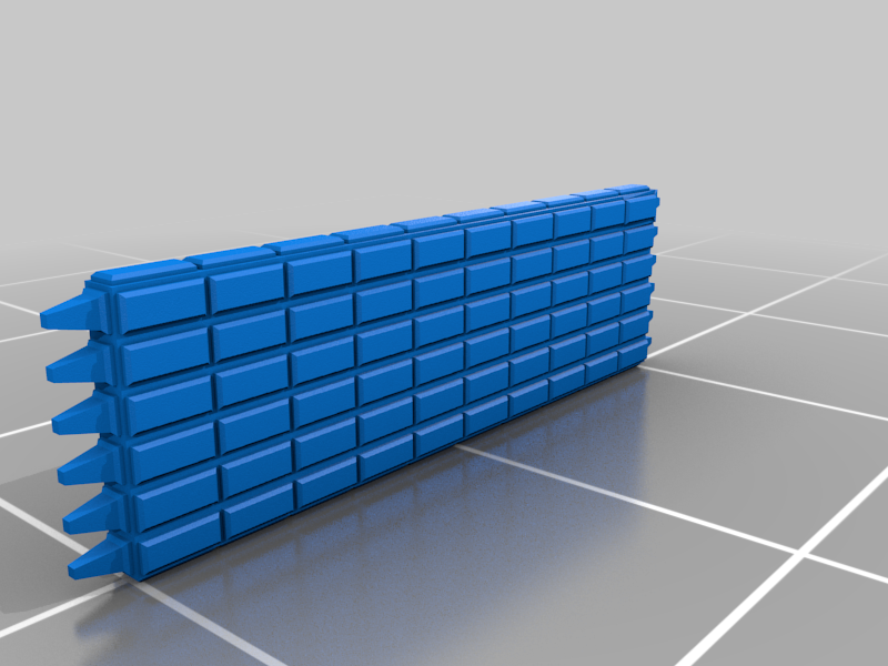 Free 3D file Adjustable walls to print stone wall mazes for dnd minis ...