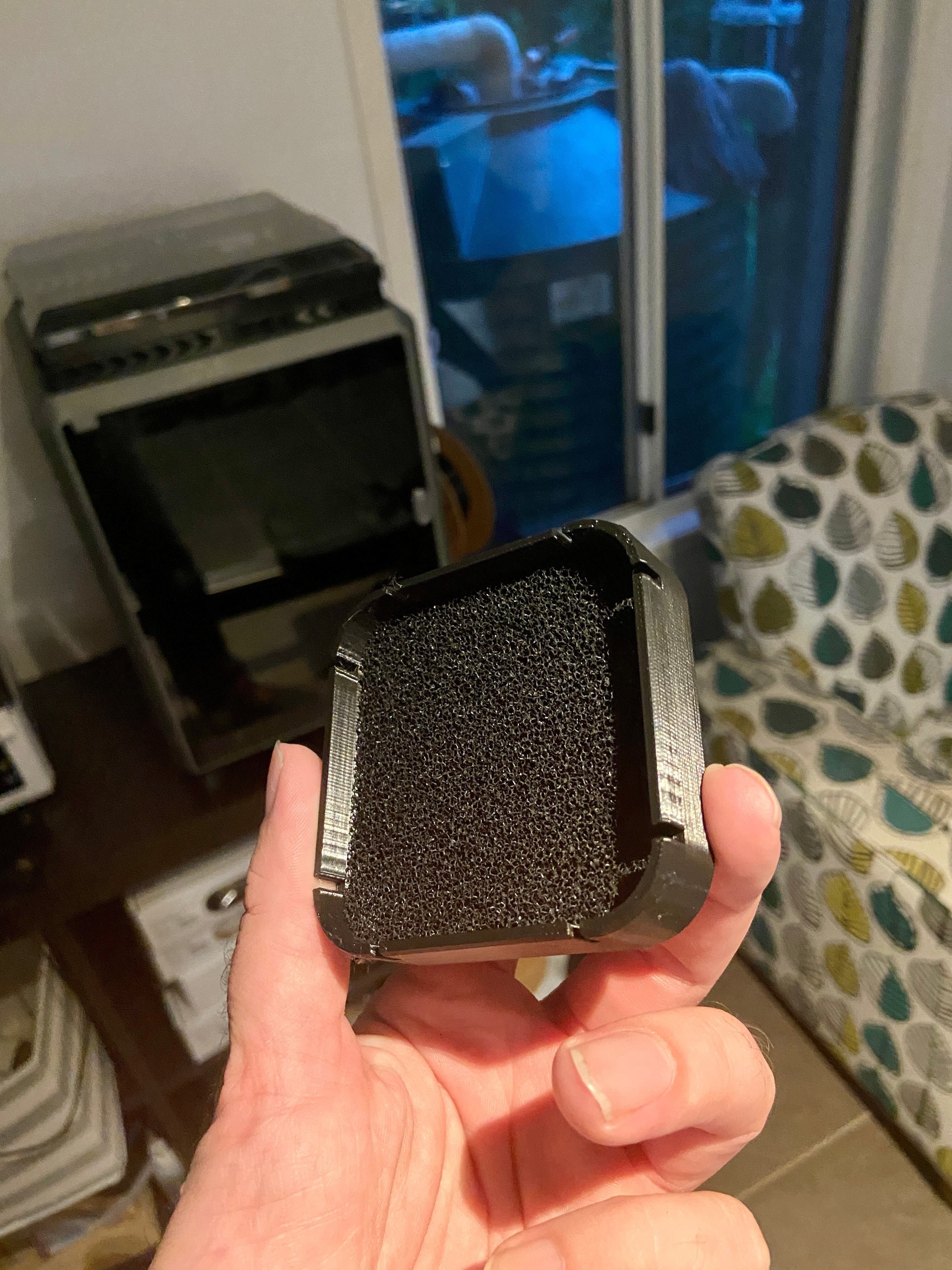 3D print Carbon Filter Grid Creality K1・Cults