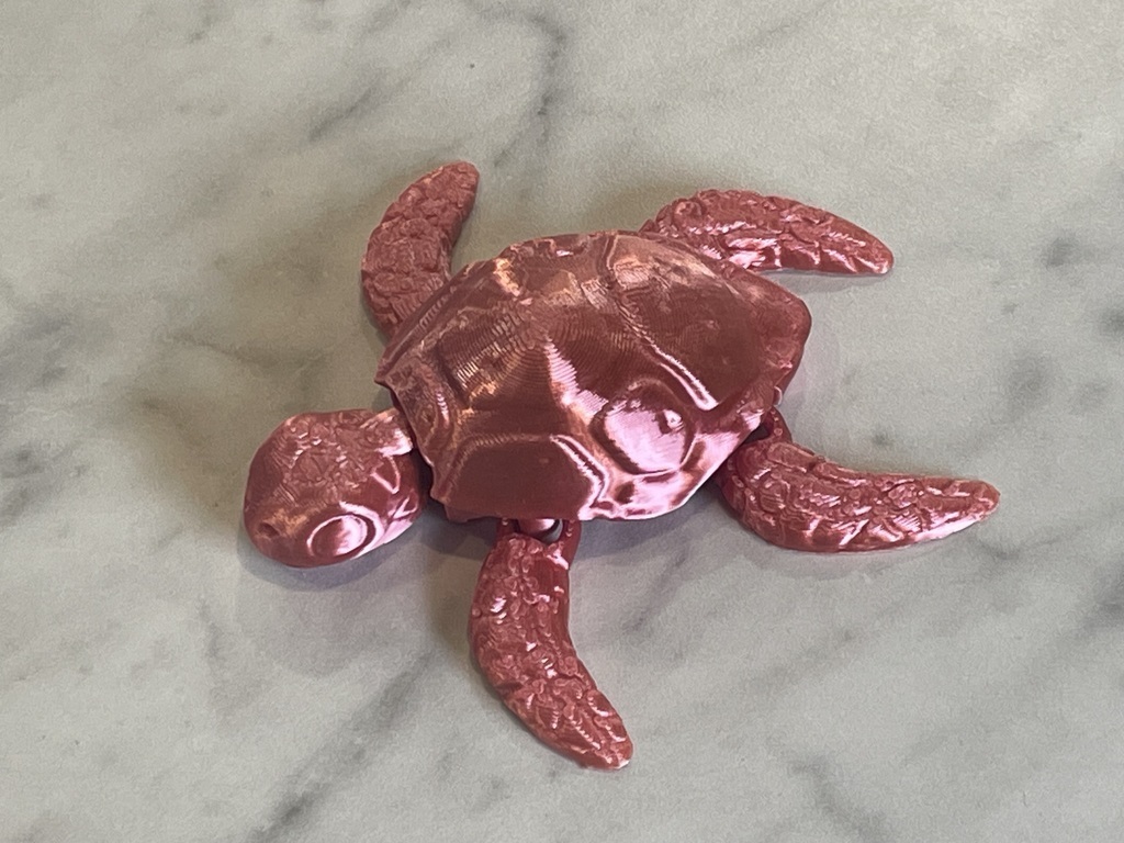 👶 baby articulated turtle・Free STL File for 3D printing・Cults