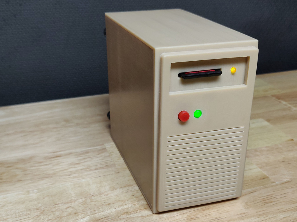 Free 3D file Raspberry Pi 4 case - Retro tower desktop 🔌 ・3D printable ...