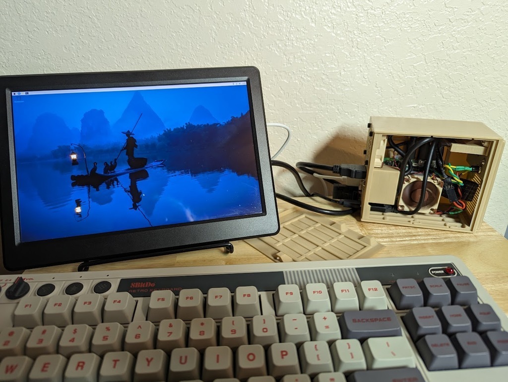 🔌 Raspberry Pi 5 case - Retro tower desktop・Free 3D File for ・Cults