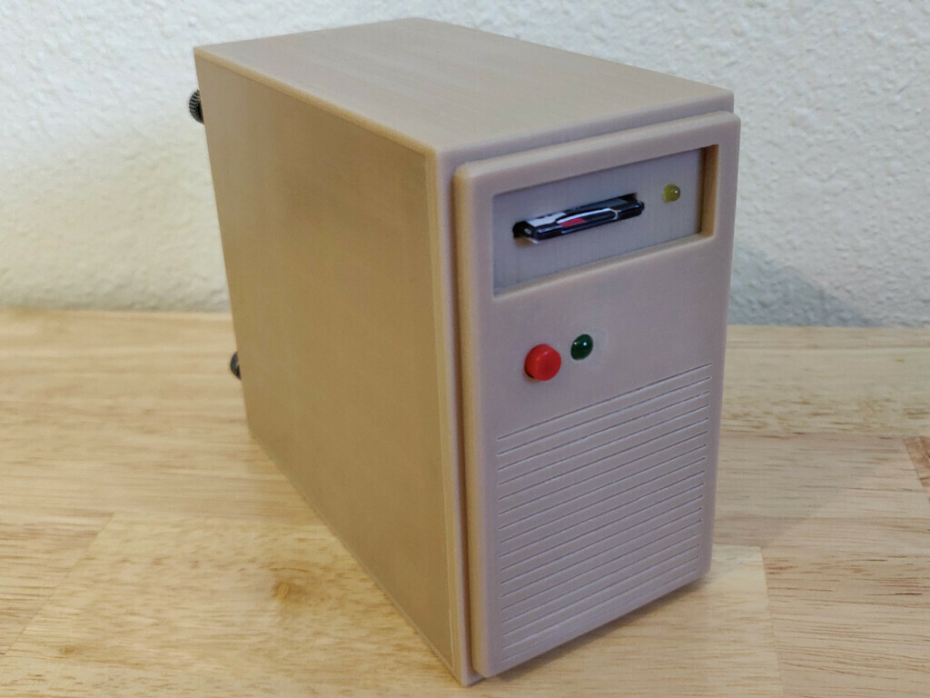 Free 3D file Raspberry Pi 4 case - Retro tower desktop 🔌 ・3D printable ...