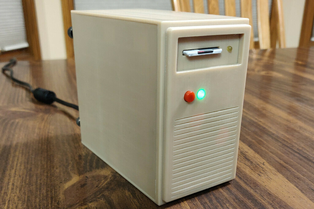 Free 3D file Raspberry Pi 4 case - Retro tower desktop 🔌 ・3D printable ...