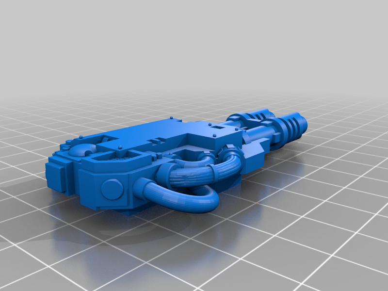 Free STL file SIMPLIFIED ATTACK WALKER FOR GRIMDARK FUTURE [FDM