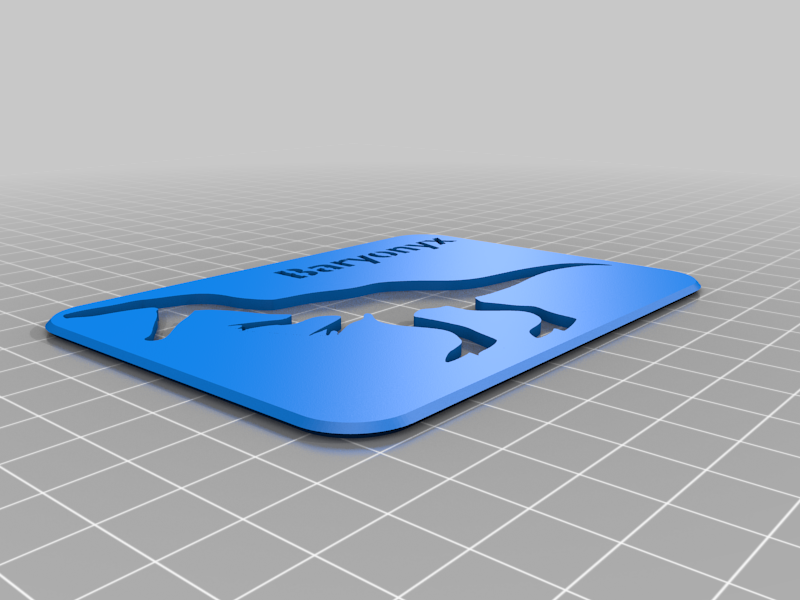 Free STL file Dino stencil 🦖 ・3D print model to download・Cults