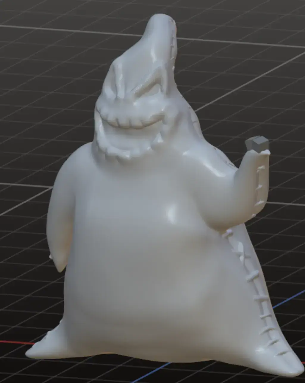 🎄 Oogie Boogie de Nightmare before Christmas・Arquivo 3D Grátis para ・Cults, image size:1025x1285