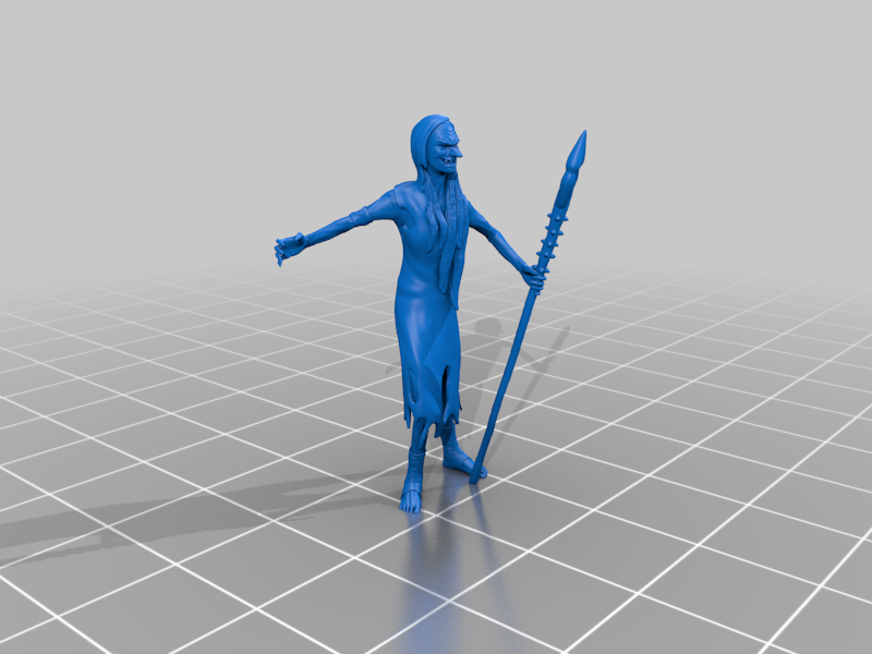 Free 3D file Green Hag 🧙 ・Design to download and 3D print・Cults