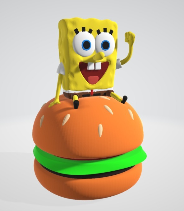 unknown_2.png Sponge BOB - Estatueta - Objoy