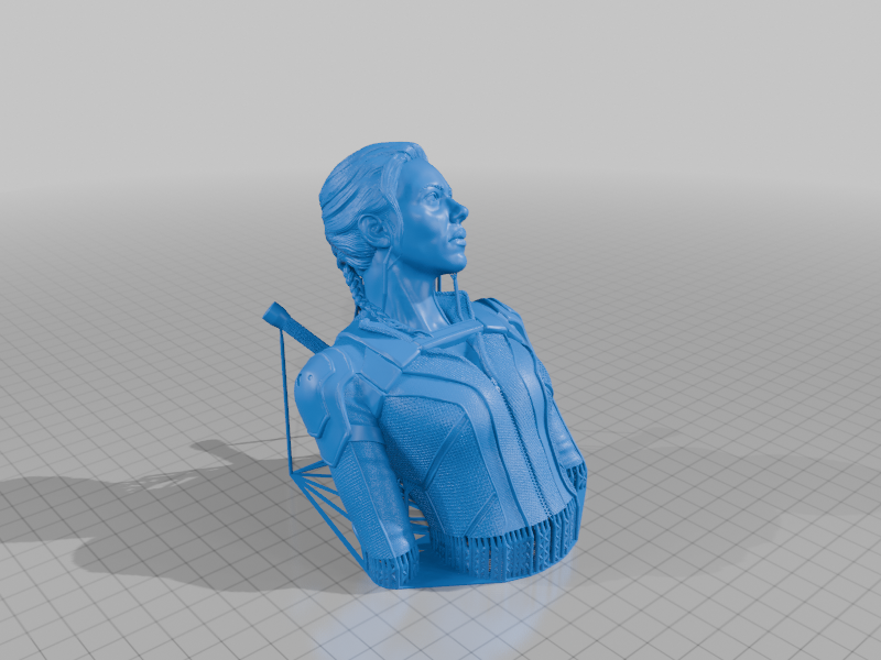 Free 3D file Black Widow Bust 👤 ・3D printer design to download・Cults