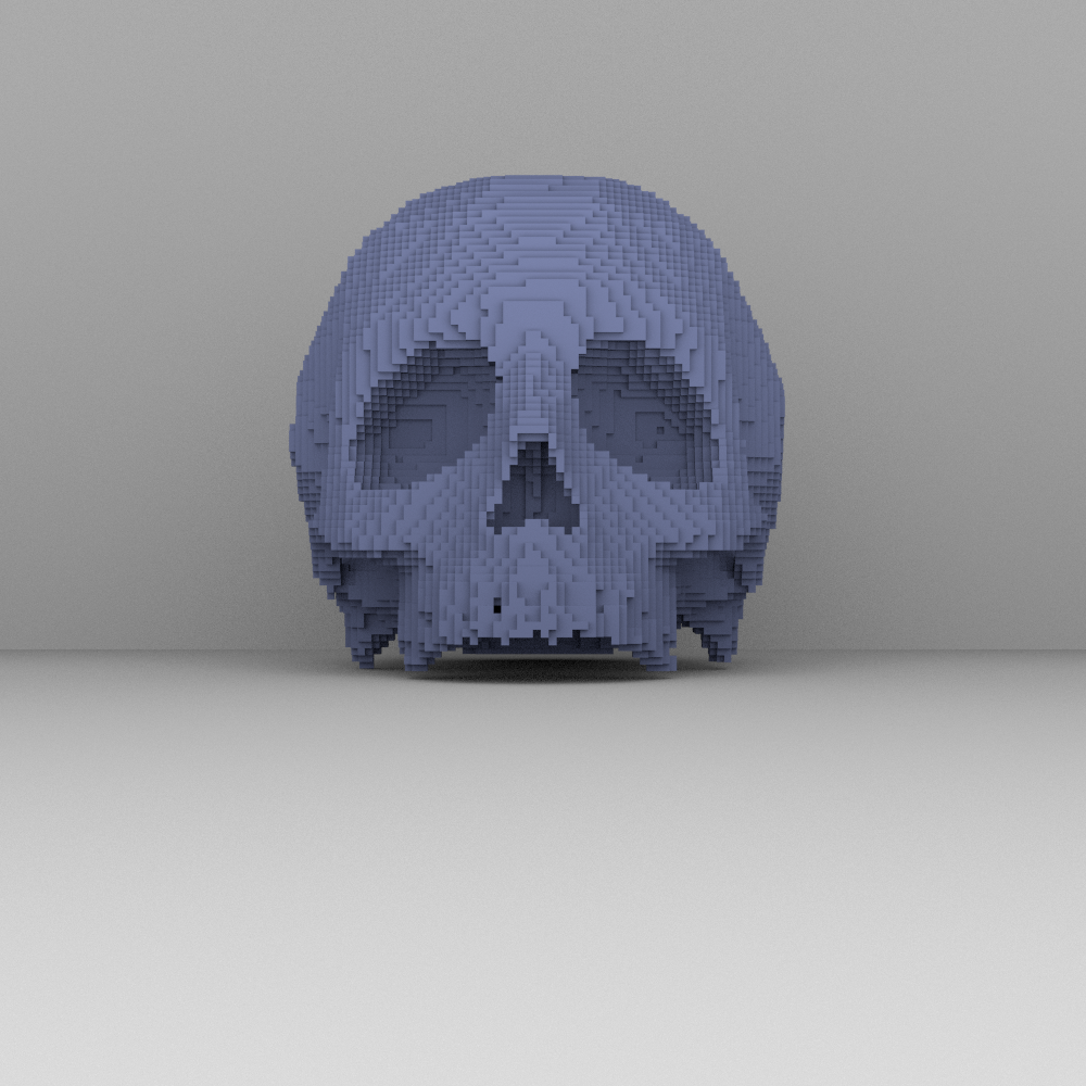 💀 Minecraft Skull・ STL File for ・Cults