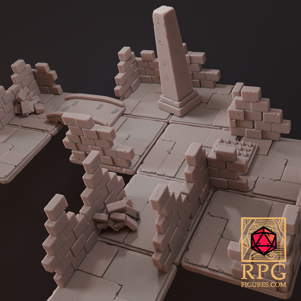 Archivo 3D gratis Printable Terrains - Dungeon Pack 1 🏰 ・Objeto ...