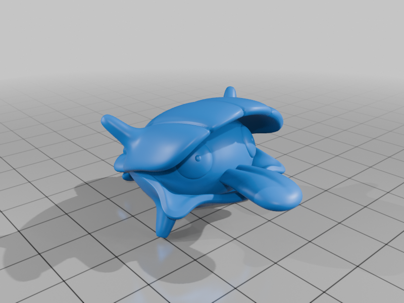 Free 3D file Pokemon Shellder #90 - Optimized for 3D Printing 🐉 ・Model ...