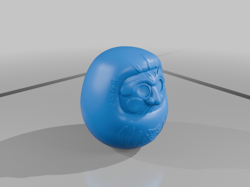 🌵 CACTUS JACK X FRAGMENT DARUMA DOLL・Free 3D File for ・Cults