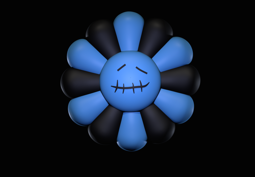 🌵 CACTUS JACK X TAKASHI MURAKAMI FLOWER・Free 3D File for ・Cults