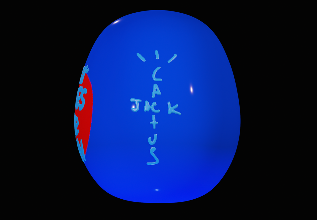🌵 CACTUS JACK X FRAGMENT DARUMA DOLL・Free 3D File for ・Cults