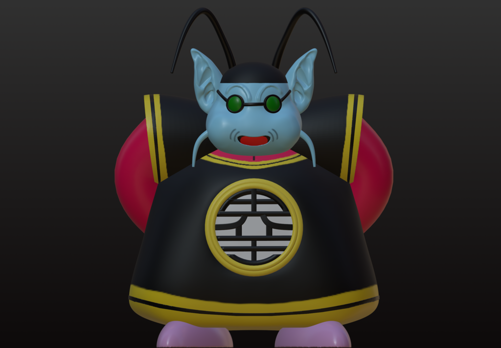 Archivo 3D gratis King Kai 🤴 ・Plan imprimible en 3D para descargar・Cults