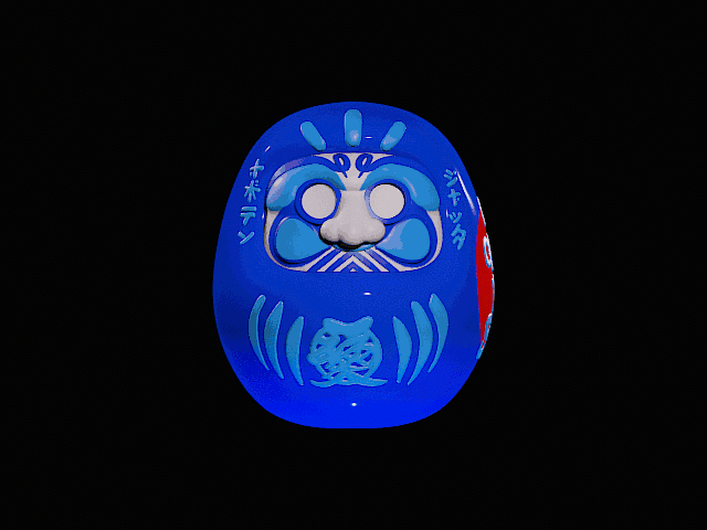 🌵 CACTUS JACK X FRAGMENT DARUMA DOLL・Free 3D File for 3D