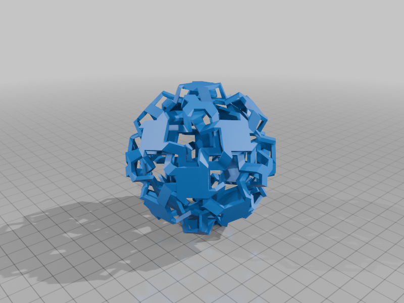 Free 3D file ROELOFS 2.0 ROMBICUBOCTAHEDRAL POLYKNOT 1 🎨 ・Design to ...