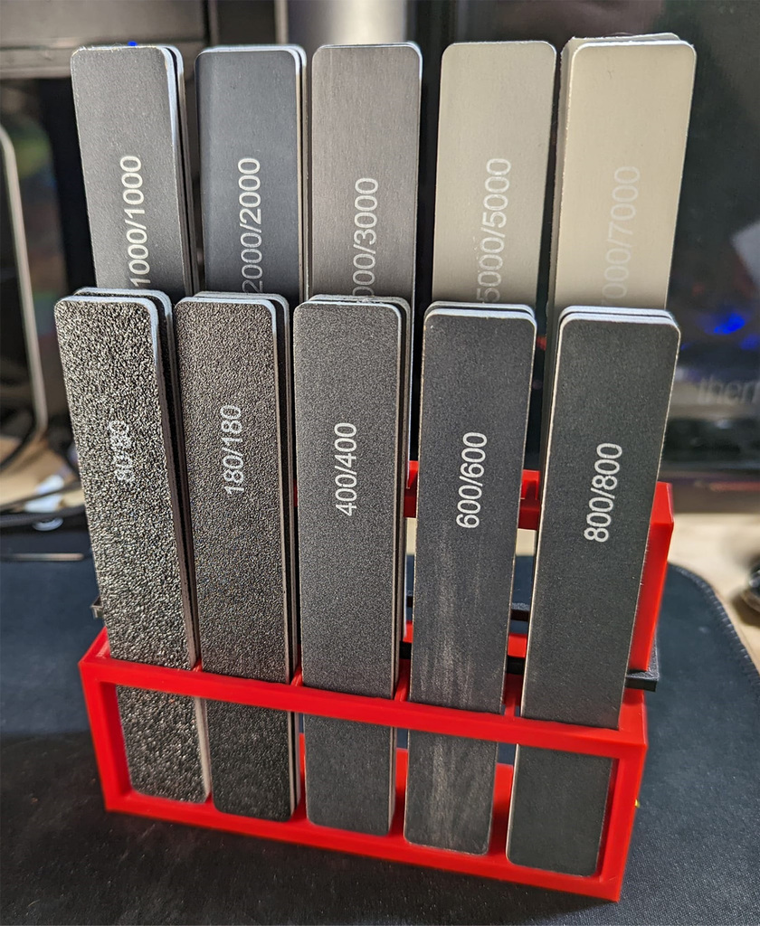 Free 3D file Sanding Stick Polishing Stick Desktop Holder Organizer for