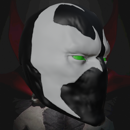 Spawn Mask Minecraft Free 3D file Spawn Inspired Mask 🪖 ・3D printer model to download・Cults
