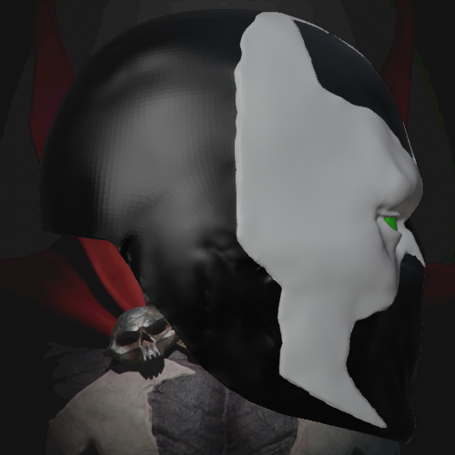Spawn Mask Minecraft Free 3D file Spawn Inspired Mask 🪖 ・3D printer model to download・Cults
