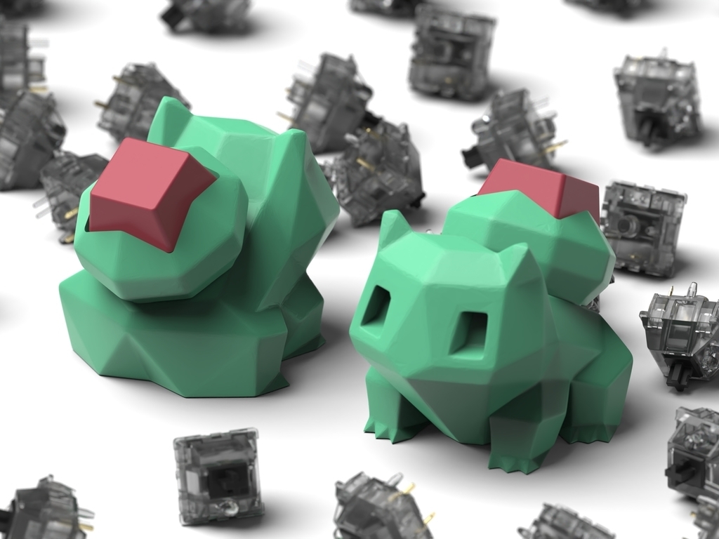 Computer Clicker Different Sizes Archivo 3D gratis Gen 1 Starters - Keyboard clickers ⌨️ ・Diseño ...