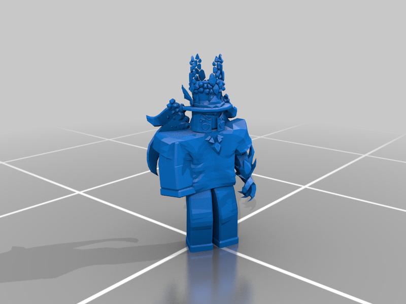 Free OBJ file my Roblox avatar 🎮 ・3D printer model to download・Cults