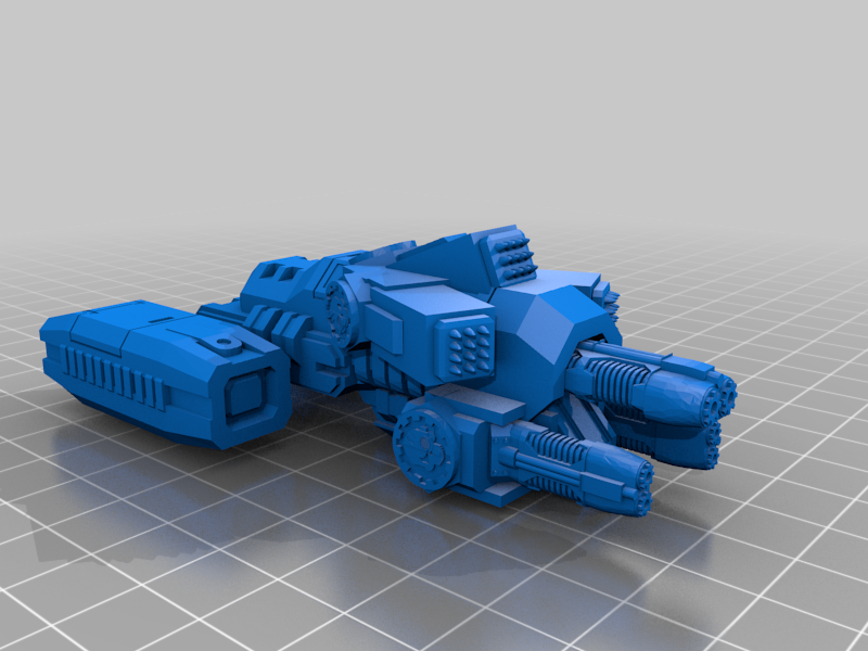 Free 3D file enhanced spaceship 🚀 ・3D printable model to download・Cults