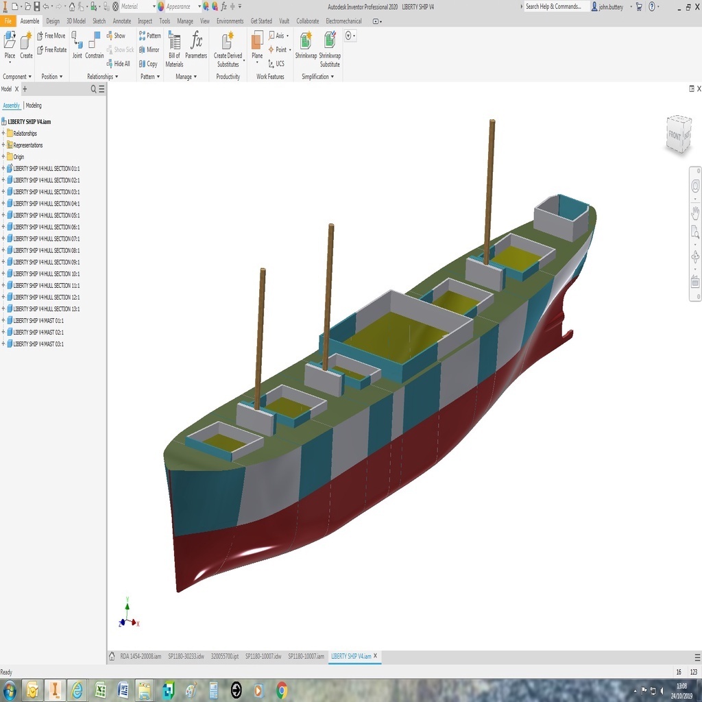 Free 3D File Liberty Ship RC Hull Revision 4 Template To free-3d-file-liberty-ship-rc-hull-revision-4-template-to