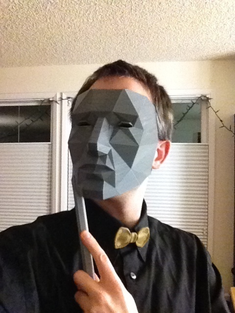 Free 3D file Low Polygon Mask - Replicator Printable 🎭 ・3D printable ...