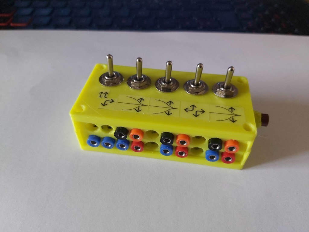 🎛️ Control panel model railroad three-way turnout 3x Control panel for ...
