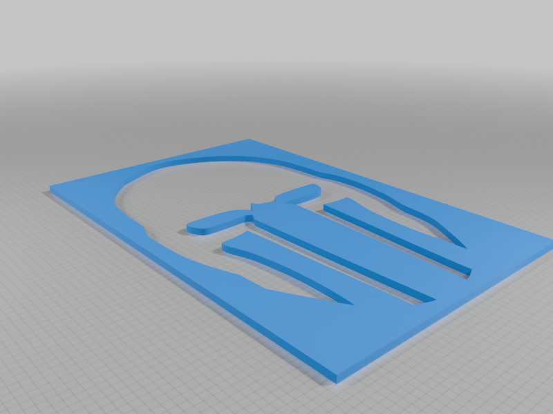 Free 3D file Army of Two Alpha Mask Stencil 🎮 ・3D print model to ...
