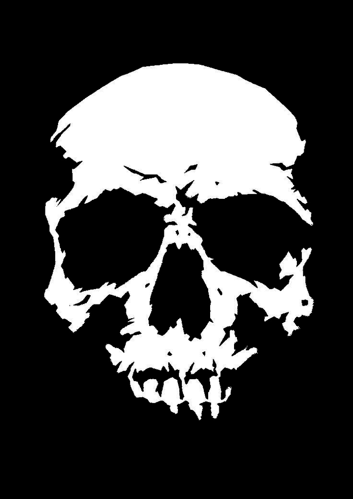 💀 Skull Stencil・Free 3D File for ・Cults skull-stencil-free-3d-file-for-cults