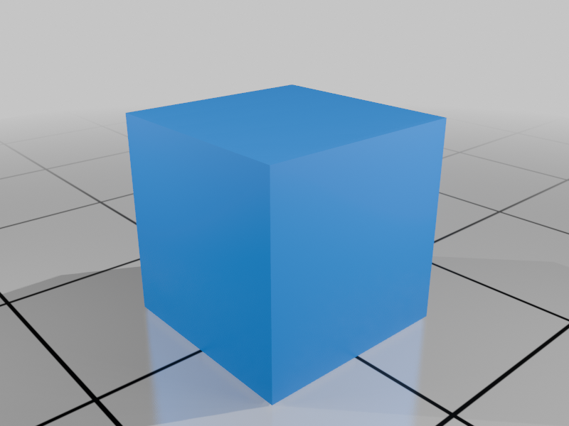 Perfect Cube Shape Block 🏗️ Building blocks・Free 3D File for ・Cults