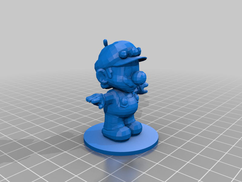 🧞‍♂️ Low Poly Mario・Free 3D File for ・Cults